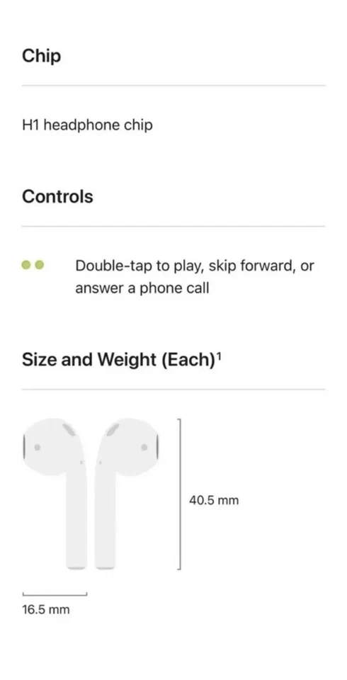 Brand New Sealed Airpods 2nd Generation with Wireless Charging Case - MV7N2AM/A - Image 3 of 4