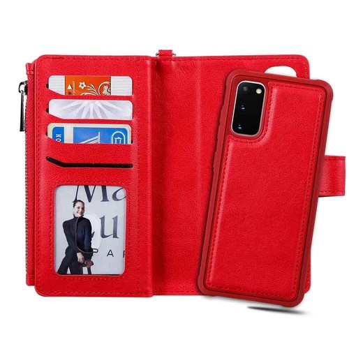 For Samsung S23 S22 S21 S20 S10 S9 Magnetic Detachable Wallet Leather Case Cover - Picture 44 of 49