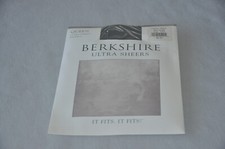 Berkshire Queen Ultra Sheer Pantyhose, Style 4413, Fantasy Black, Size 1X-2X