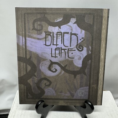 Double Fine Black Lake Amnesia Fortnight Signed Box Slipcover Levi Ryken PC Game