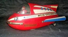 1960s MODERN TOYS !! MOON EXPLORER  Vintage Tin Toy Very Rare Japan  SPACE TOYS