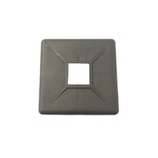 4" Rubber Bumper Plug Cap End Square  Vented Cover Camper RV Trailer Single New