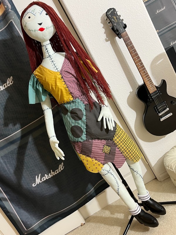 RARE SALLY DOLL NIGHTMARE BEFORE CHRISTMAS  MINT CONDITION NECA Life Size 55"