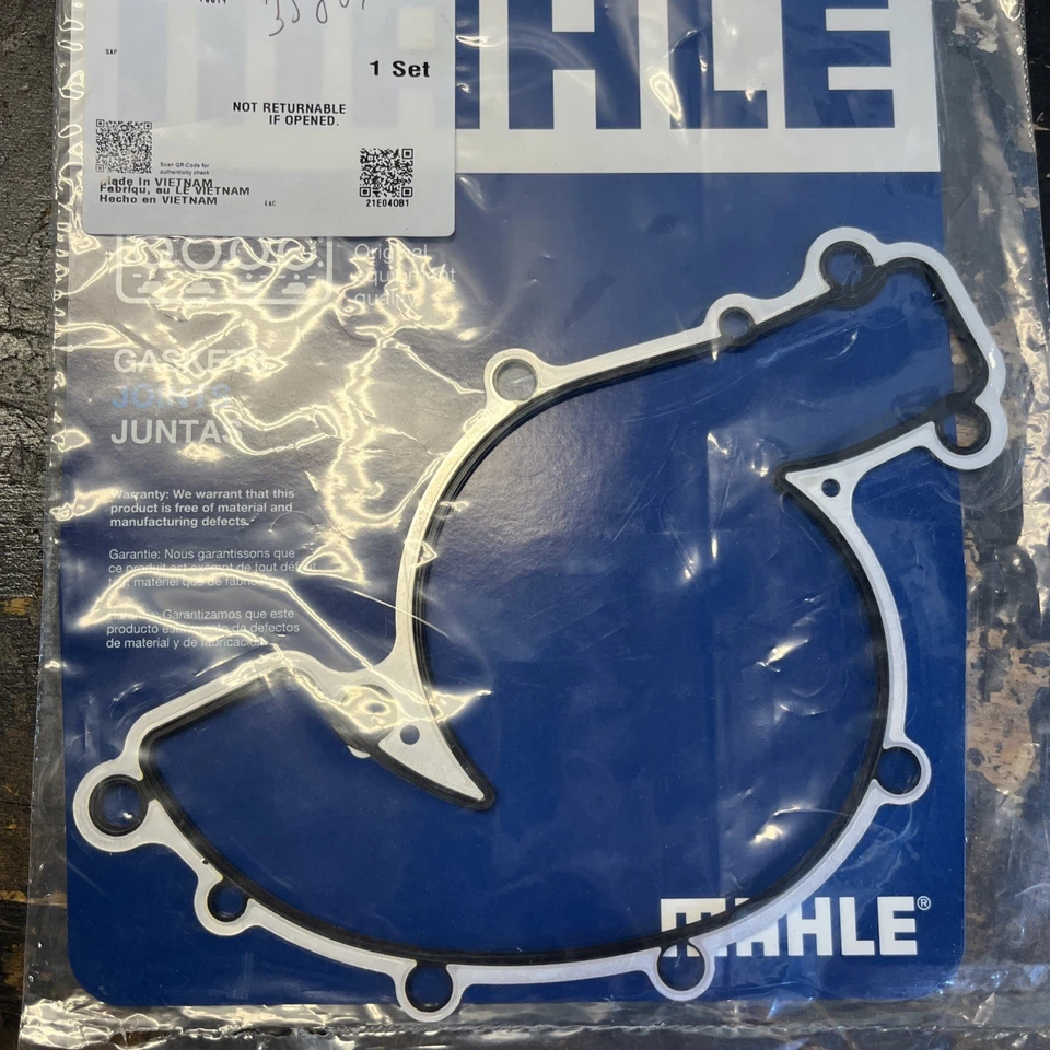 Junta de bomba de agua refrigerante motor Mahle K32493 Mahle 1995-2002 para Chevy Camaro Foto 2 de 2