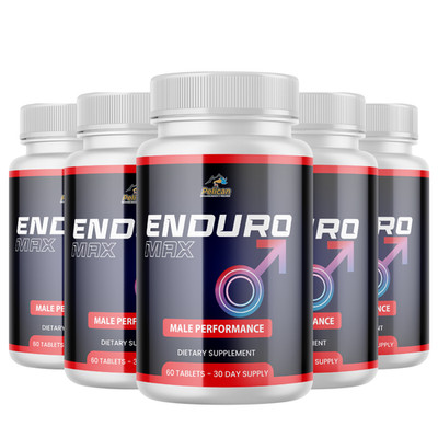 Enduro Max- Men's Health & Bodybuilding- 5 Bottles- 300 Tablets