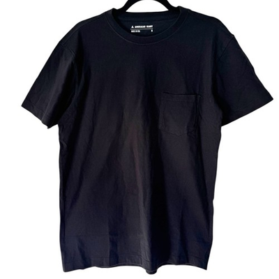 #ad #ad American Giant T Shirt Mens Small Pocket Black Short Sleeve 100% Cotton Crewneck $29.99