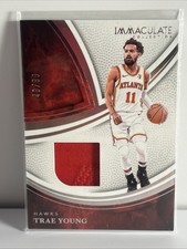 2024-25 Panini Immaculate Collection Game Used Patch - Trae Young #MAT-TRA /99