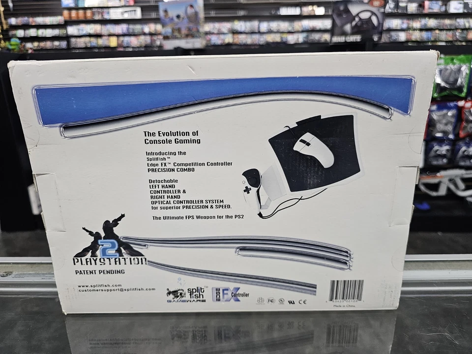 SplitFish Edge FX Controller PS2 PlayStation 2 GameWare NEW in Box - Image 3 of 4