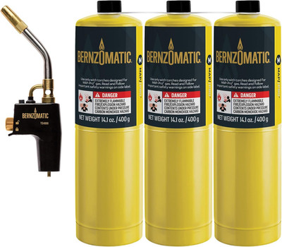 TS4000 Trigger Start Torch 361524 (TS4000 Torch + 3 Pack Map Pro Gas)