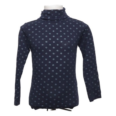 Zeeman, Rollkragenpullover, Größe: 110/116, Blau, Baumwolle/Elasthan #pTV