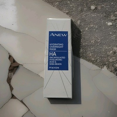 Avon ANEW Hydrating Overnight Mask Hyaluron Acid Maske Nächtliche Regeneration 