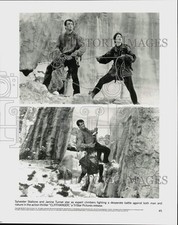 1993 Press Photo Sylvester Stallone & Janine Turner in 