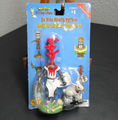 Monty Python and The Holy Grail - Sir Bors Mini Bobbler (2004, Toy Vault) NEW