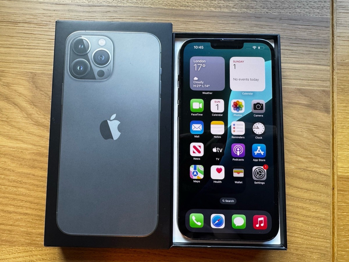 iPhone13 Pro Max 256GB Graphite グラファイト美品 iPhone 13 Pro Max グラファイト 256GB simフリー（Apple iPhone