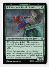 Spiders-Man, Heroic Horde 117 Marvel's Spider-Man Magic: The Gathering Foil NM