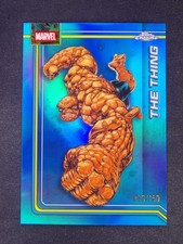 2026 Topps Chrome Marvel Comics The Thing #175 Blue Refractor /150