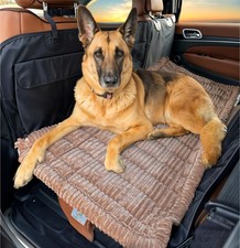 Dog Bed for Car Back Seat Extender - Non-Slip Backseat Cushion for Dogs - Tra...