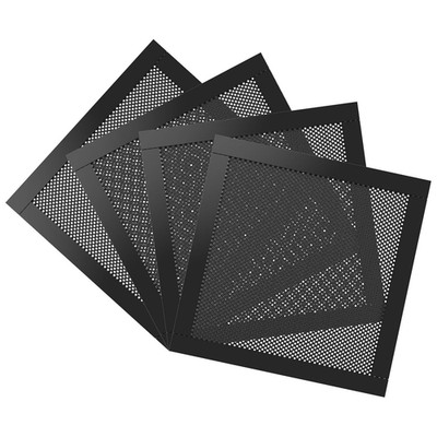 140Mm Dust Filter for Computer Cooler Fan, [4 Pack] Magnetic Frame PC Fan Dust M