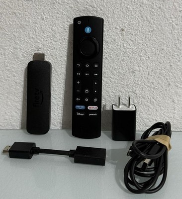 Fire TV Stick 4K MAX 2nd Gen 2.0 GHz, Wi-Fi 6E, 16GB Alexa, Used