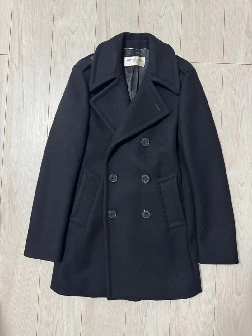 Saint Laurent Pea Coat Coats, Jackets & Vests for Men for sale | eBay