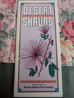 Desert Shrubs Arizona Native Plant Society Booklet 1990 Field Guide Photos Info