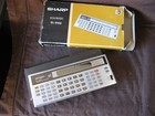 Ancienne calculatrice finance "pour pièce" Sharp EL-5102 Made in Japan Vs 1975