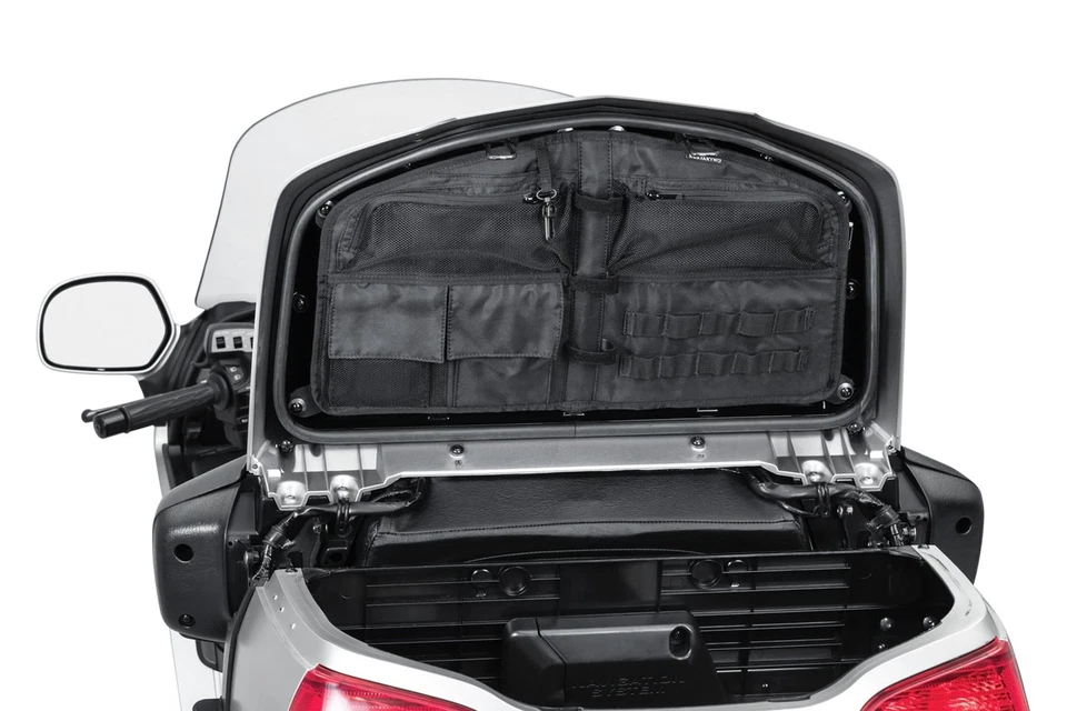 For Honda Goldwing 1800 2001-2017 Kuryakyn Black Trunk Lid Organizer Foto 3 de 4