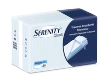 240 TRAVERSE ASSORBENTI SERENITY per letto incontinenza 80x180 8x30pz