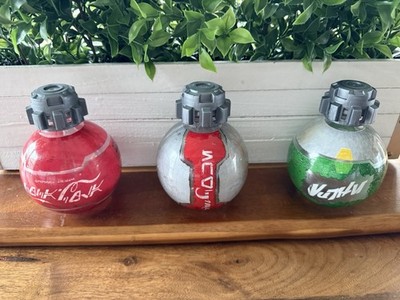 EMPTY DISNEYLAND STAR WARS GALAXY S EDGE set COKE,  DIET COKE + SPRITE Bottles