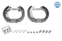 Meyle 214 533 0012/K Bremsbacke Passt Zu: Fiat 500, 500 C, Panda, Panda/Hatchbac