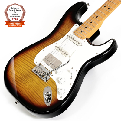 ギター Fender Stratocaster Hybrid Series 50s Fender Made In Japan FSR Hybrid II Stratocaster Flame Maple Top 2