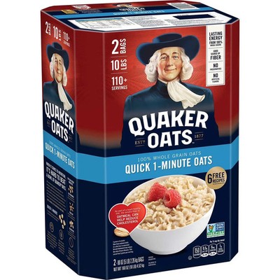 Quaker Quick 1-Minute Oats (160 oz., 2 pk.) Great Price