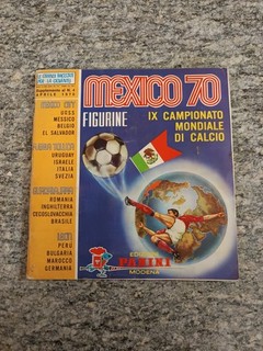 PANINI MEXICO 70 Footballer Figurine Album ALMOST EMPTY Original