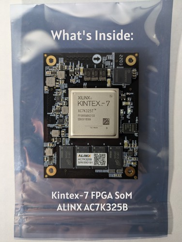 Alinx AC7K325B - Kintex-7 FPGA SoM on HDMI/SDI PCIe Board - JTAG Programmable