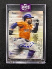2025 Topps Archives Signature JOSE ALTUVE Auto #DB-10 4/5