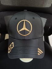 Mercedes-Benz Outdoor Leisure Sports Black Baseball Cap with Embroidered Logo