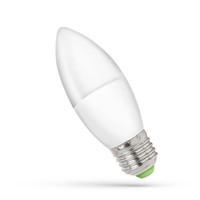 Led E27 C37 Kerzenform 6W = 45W 230V 520Lm 160° Warmweiß 3000K