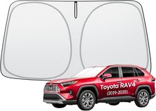 Wigoo Windshield Sun Shade F/ Window Sunshade Fit for Toyota RAV4 2019-2025 RAV4