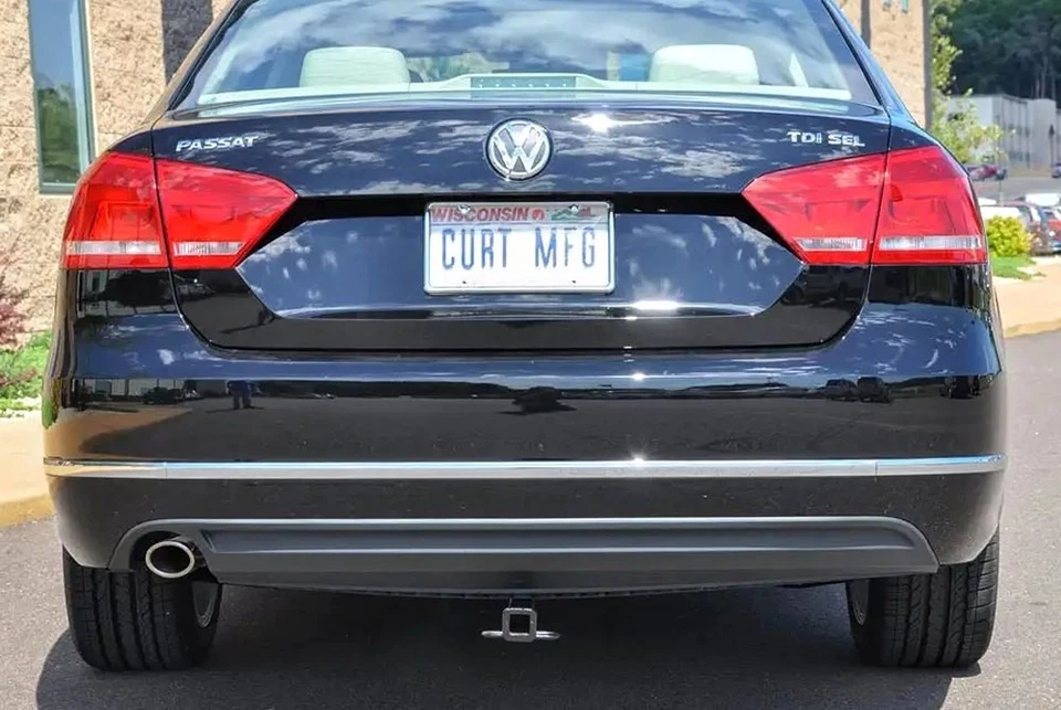 For Volkswagen Passat 12-22 Trailer Hitch Class 1 Square Concealed Trailer Hitch Foto 3 de 4