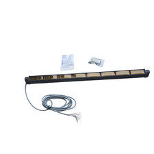 Whelen Tal85 Traffic Advisor Amber Led Rear Warning Light Bar 01-0683873-10c