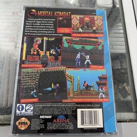 Mortal Kombat (Sega CD, 1993) CIB Complete Game Good Shape