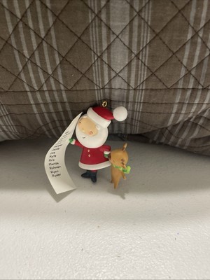 2004 So Much To Do Santa Kringle And Kris 1st In Santas List Series Hallmark NB 