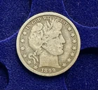 RARE Beautiful 1899-O U.S. Barber Half Dollar (SILVER) KM 116