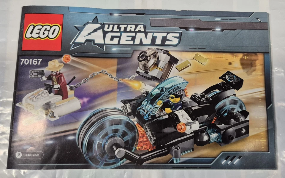 Lego Ultra Agents #70167 Invizing Gold Getaway 2015 - 100% полный комплект - Изображение 4 из 4