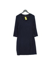 Karen Kane A-Line Midi Dress L in Blue