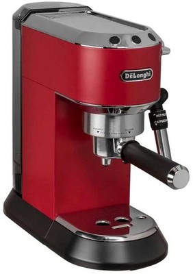 DeLonghi Dedica EC685.R Espresso Machine, Red | New