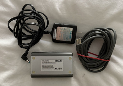 USB Hub D-Link DUB-H4. Used Good Working Condition