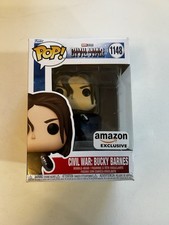 Funko Pop! Bucky Barnes #1148 Marvel Amazon Exclusive Civil War Vinyl Figure