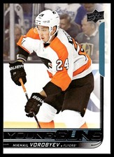 2018-19 Upper Deck Young Guns Mikhail Vorobyev Rookie Philadelphia Flyers #203