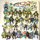 Big VTG Lot TMNT Ninja Turtles Playmates Figures, Accessories & Parts